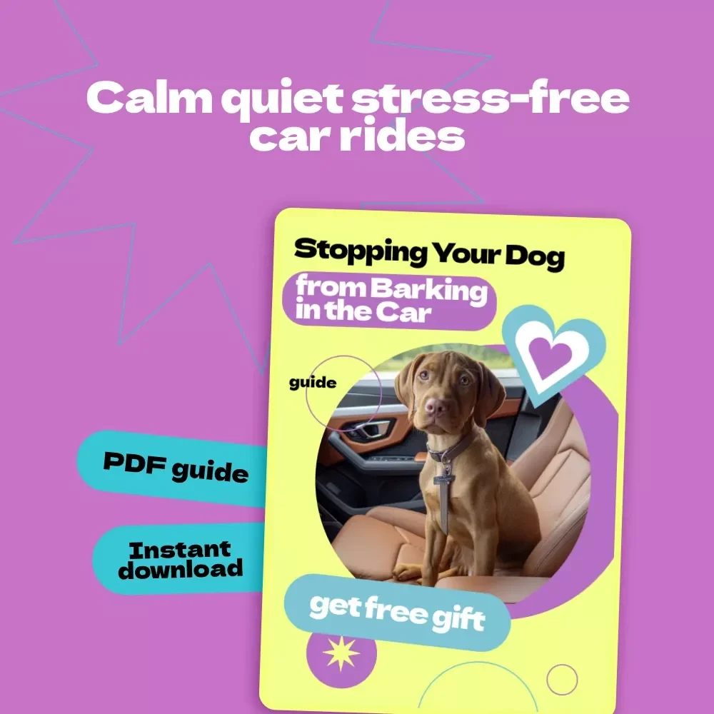 Stopping Your Dog from Barking in the Car – Complete Training Guide for Pet Owners | how to stop dog from barking in car eBook, Calm Travel Checklist, Positive Reinforcement Guide