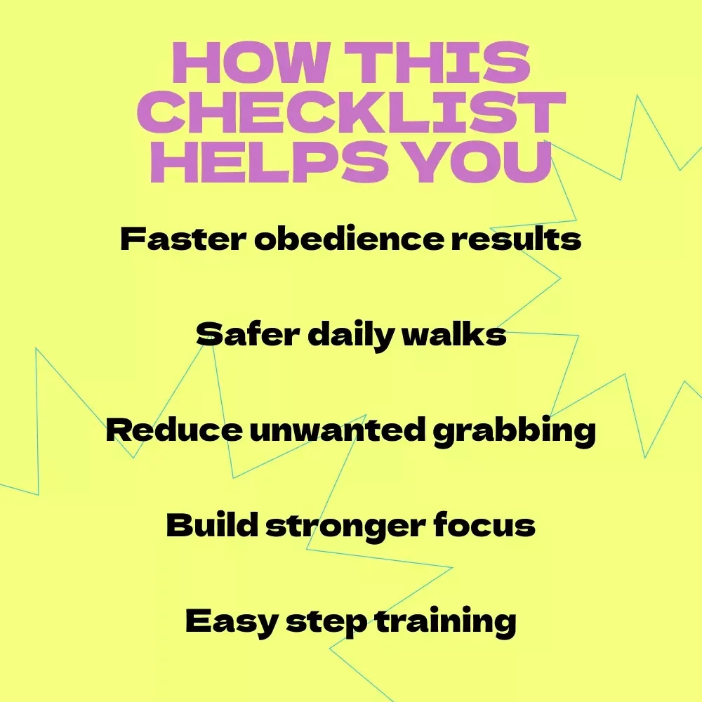 Leave It Dog Training Checklist – How to Teach Dog to Leave It Fast & Effectively, Printable Puppy Training Guide, Positive Reinforcement Tool