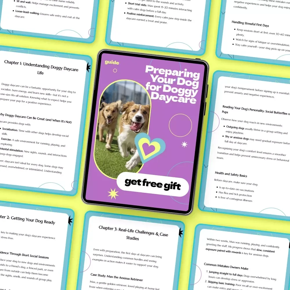 Preparing Your Dog for Doggy Daycare – Complete Guide on how to prepare dog for doggy daycare, Training Tips, Behavior Insights & First Day Success Plan