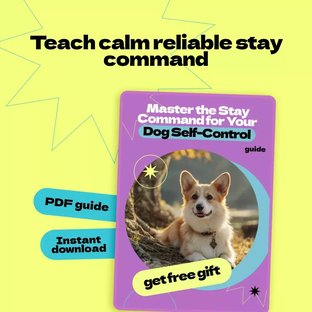 Master the Stay Command for Your Dog Self-Control – How to Teach Dog to Stay Guide, Dog Training eBook, Obedience Training Checklist, Positive Reinforcement Manual