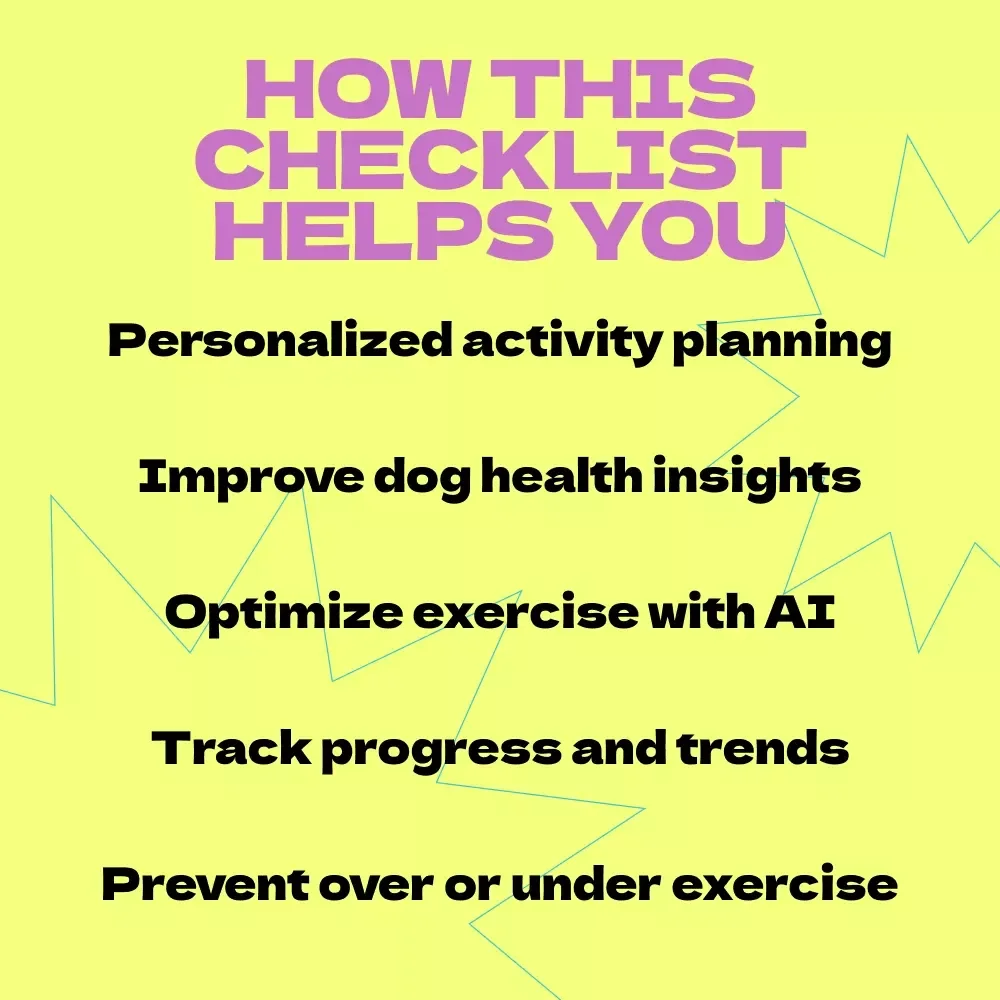 AI Pet Fitness Tracker Checklist – Smart ai pet fitness tracker with activity goals Guide for Dogs, Personalized Activity Plans, Health Monitoring & Daily Exercise Routine Planner