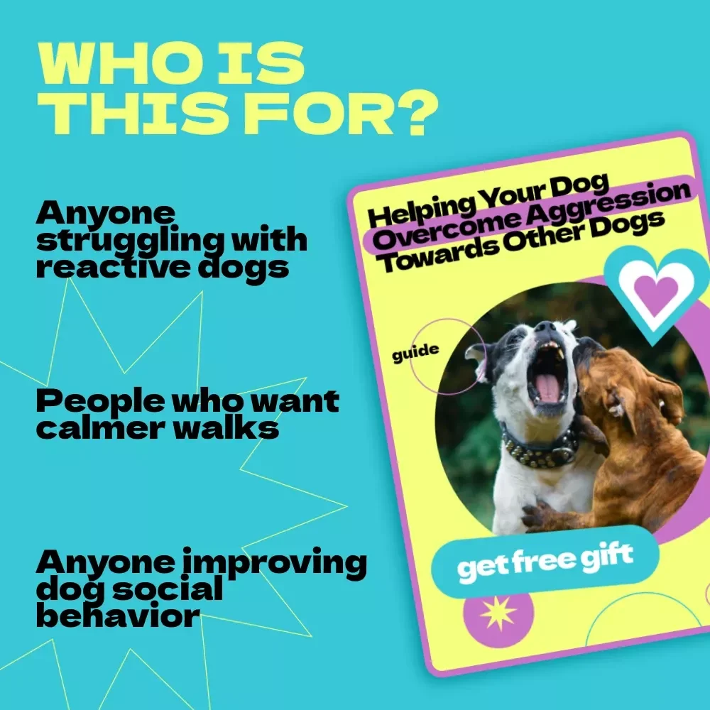 Helping Your Dog Overcome Aggression Towards Other Dogs | Complete Training Guide, How to Help Dog with Aggression Towards Other Dogs, Behavior Workbook & Step-by-Step Plan