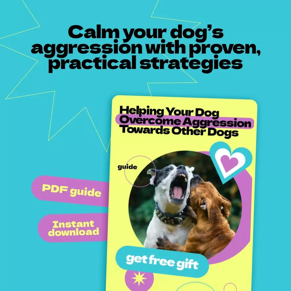 Helping Your Dog Overcome Aggression Towards Other Dogs | Complete Training Guide, How to Help Dog with Aggression Towards Other Dogs, Behavior Workbook & Step-by-Step Plan