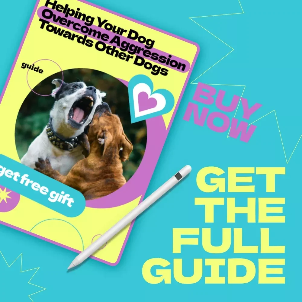 Helping Your Dog Overcome Aggression Towards Other Dogs | Complete Training Guide, How to Help Dog with Aggression Towards Other Dogs, Behavior Workbook & Step-by-Step Plan