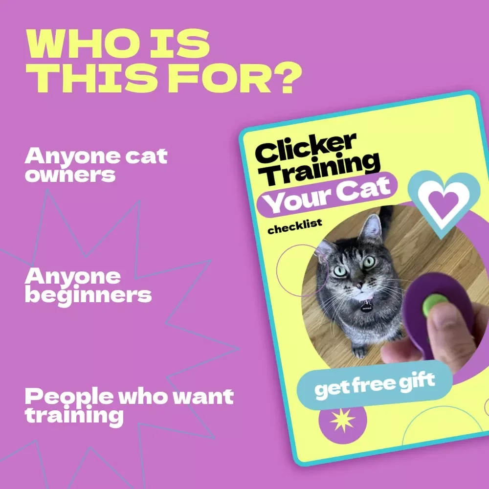 Clicker Training Your Cat – Complete eBook Guide on how to clicker train a cat, Beginner-Friendly Cat Training Manual, Positive Reinforcement Techniques