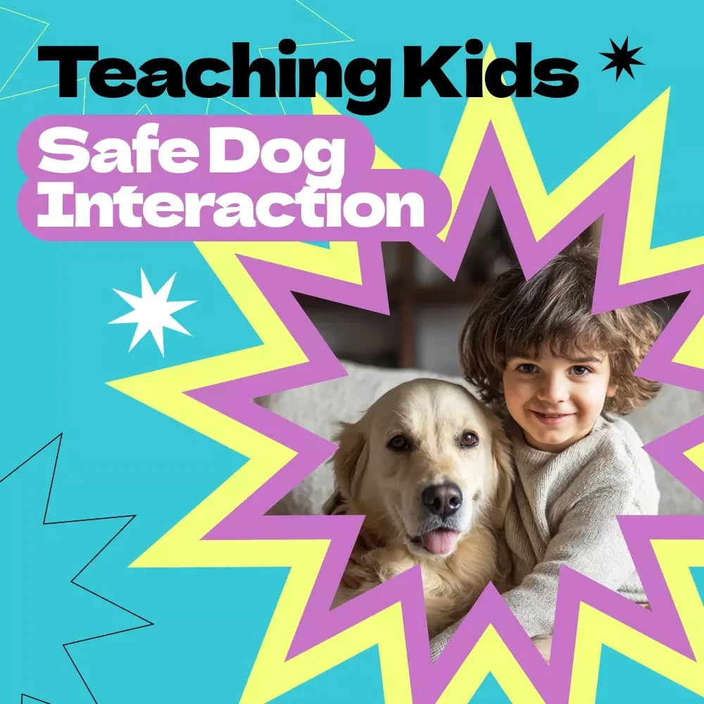A Parent’s Guide to Teaching Kids Safe Dog Interaction – Complete Family Safety eBook on how to teach kids to interact with dog safely, Child & Dog Training Guide, Printable Parenting Resource
