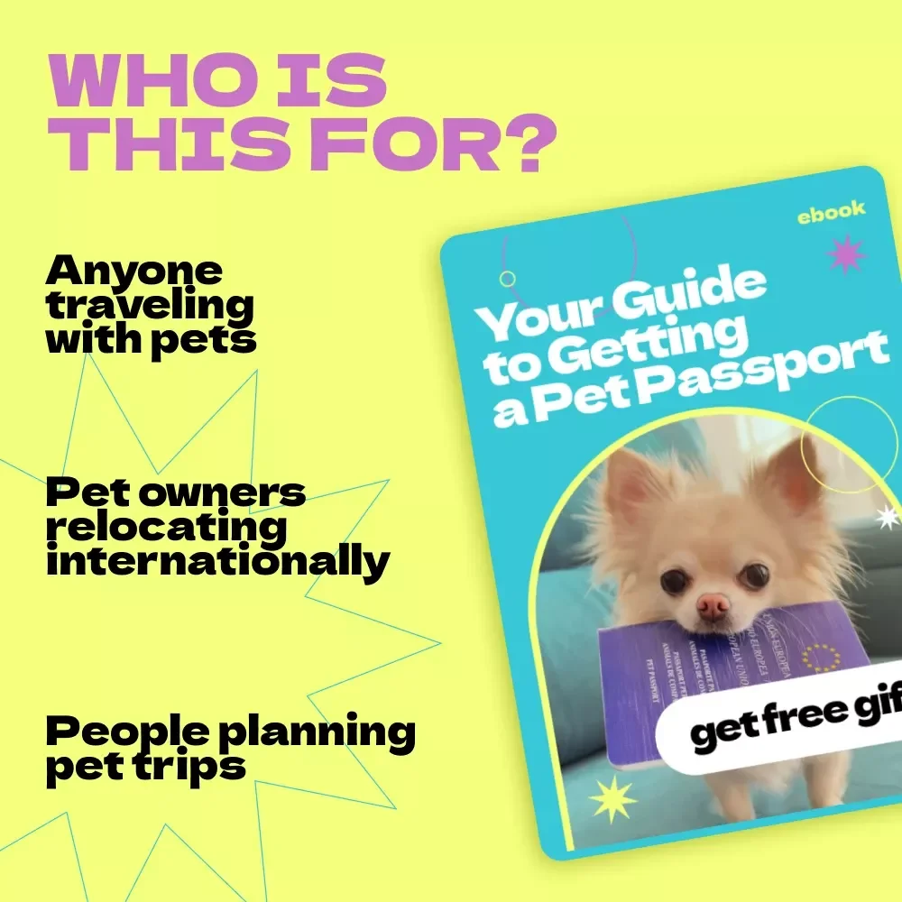 Your Guide to Getting a Pet Passport: Step-by-Step eBook for Stress-Free Pet Travel