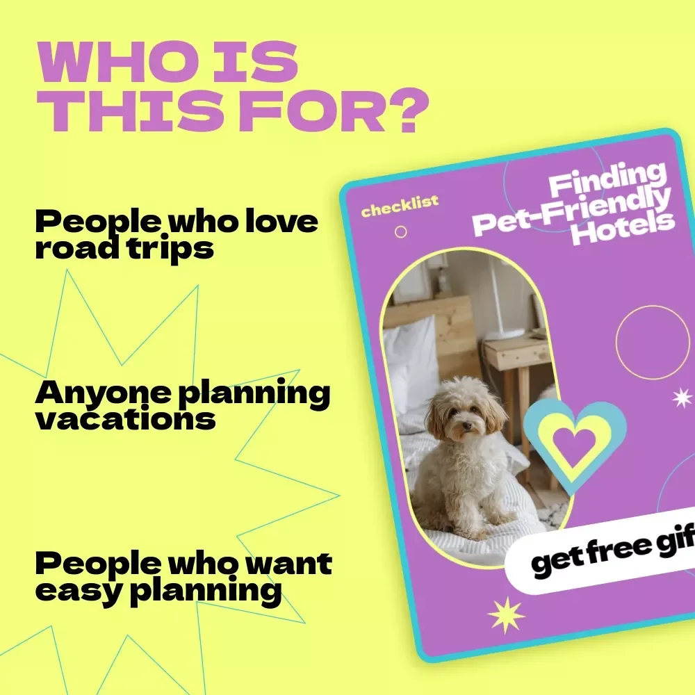 Finding Pet-Friendly Hotels Checklist – How to Find Pet Friendly Hotels Easily, Travel Planning Guide for Pet Owners, Printable Digital Download