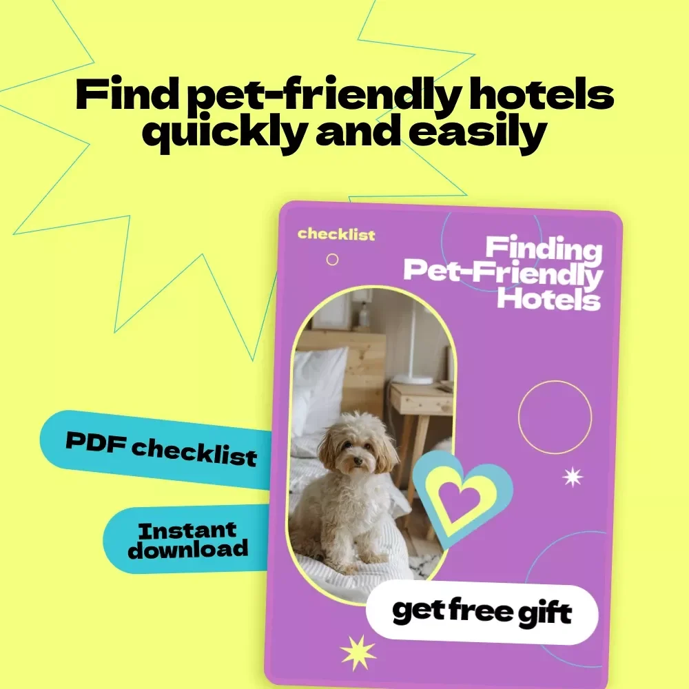 Finding Pet-Friendly Hotels Checklist – How to Find Pet Friendly Hotels Easily, Travel Planning Guide for Pet Owners, Printable Digital Download
