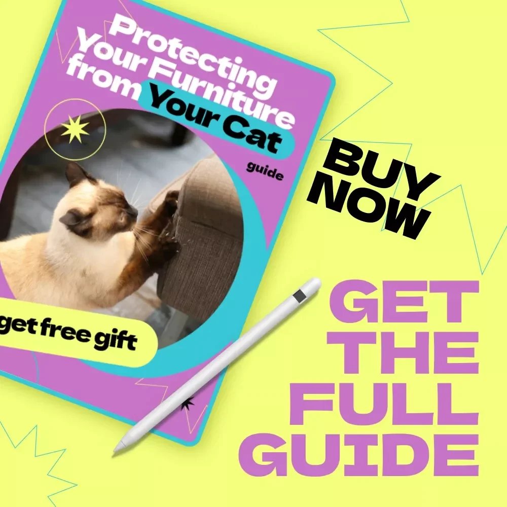 Protecting Your Furniture from Your Cat – How to Stop Cat from Scratching Furniture Guide, Cat Training eBook, Scratch-Proof Home Checklist for Pet Owners