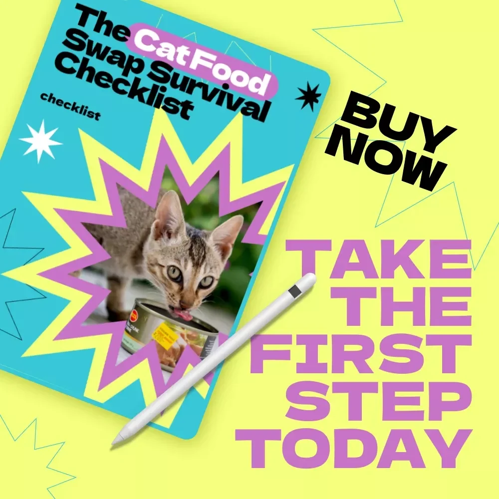 The Cat Food Swap Survival Checklist – How to Switch Cat Food Without Upset Stomach | Gentle Transition Guide for Sensitive Cats | Vet-Friendly Feeding Plan