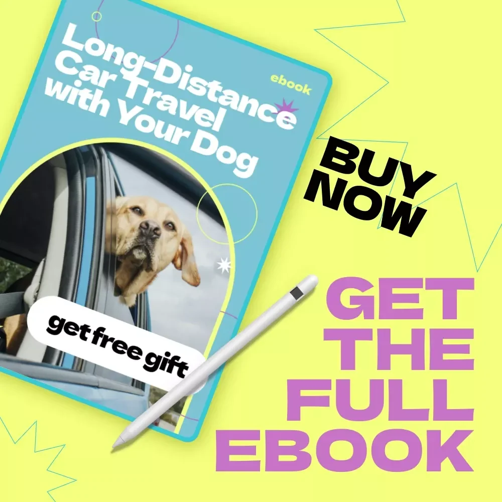 Long-Distance Car Travel with Your Dog – Complete Ebook Guide on how to travel with dog in car long distance, Road Trip Planning, Dog-Friendly Travel Checklist, Stress-Free Pet Journey