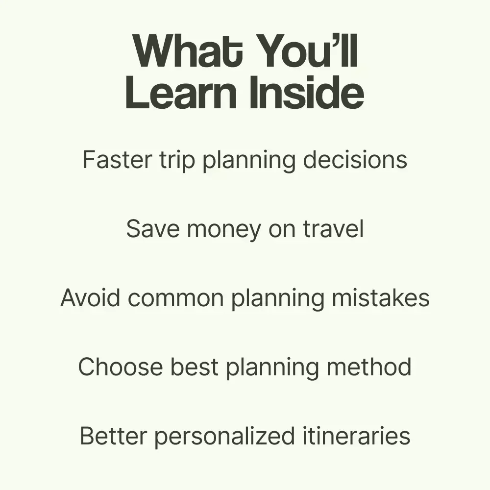 AI vs Human Travel Planners: Who Plans Your Perfect Trip Better? | ai travel planner vs human eBook Guide, Smart Travel Planning Comparison, Digital Download