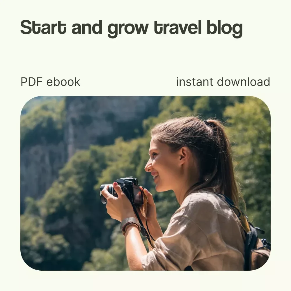 Wander & Write: Your Ultimate Guide to Starting a Travel Blog | Complete Ebook on how to start a travel blog, Blogging Tips, SEO & Monetization Guide