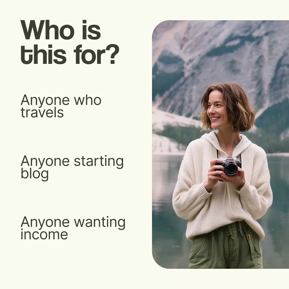 Wander & Write: Your Ultimate Guide to Starting a Travel Blog | Complete Ebook on how to start a travel blog, Blogging Tips, SEO & Monetization Guide
