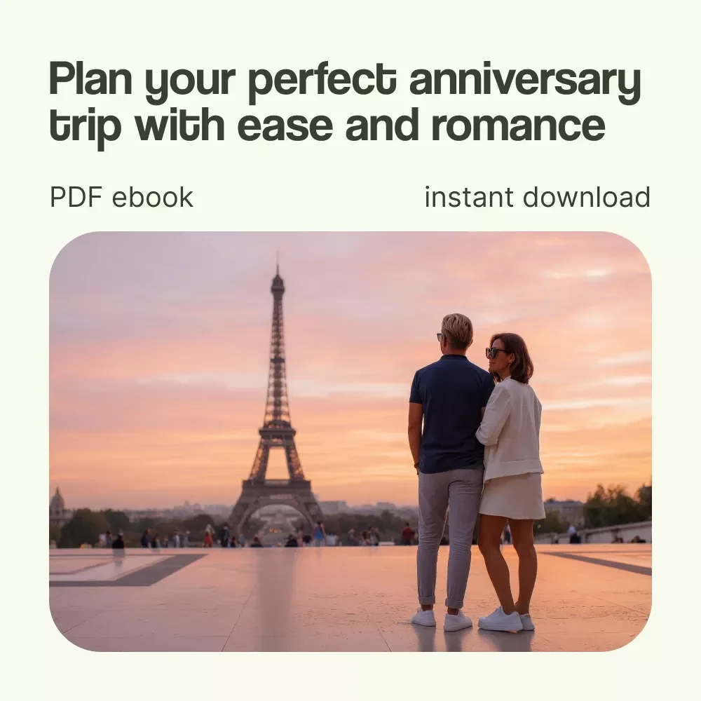 Your Ultimate Guide to Planning the Perfect Anniversary Trip - eBook & Checklist for Couples
