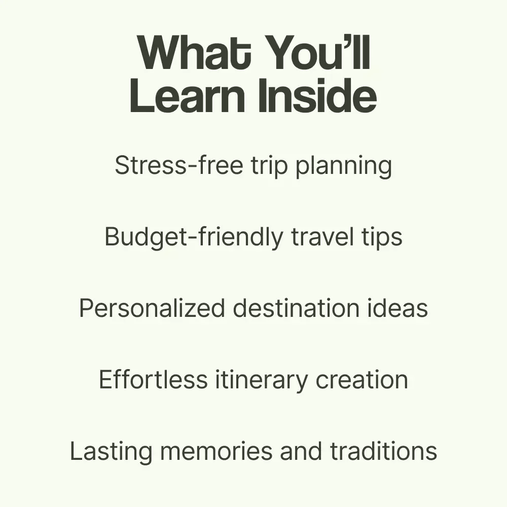 Your Ultimate Guide to Planning the Perfect Anniversary Trip - eBook & Checklist for Couples
