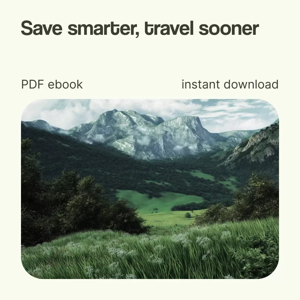 Smart Ways to Save for Your Next Adventure – Ultimate eBook Guide on how to save money for travel, Budgeting Tips, Travel Fund Strategies & Smart Saving Hacks