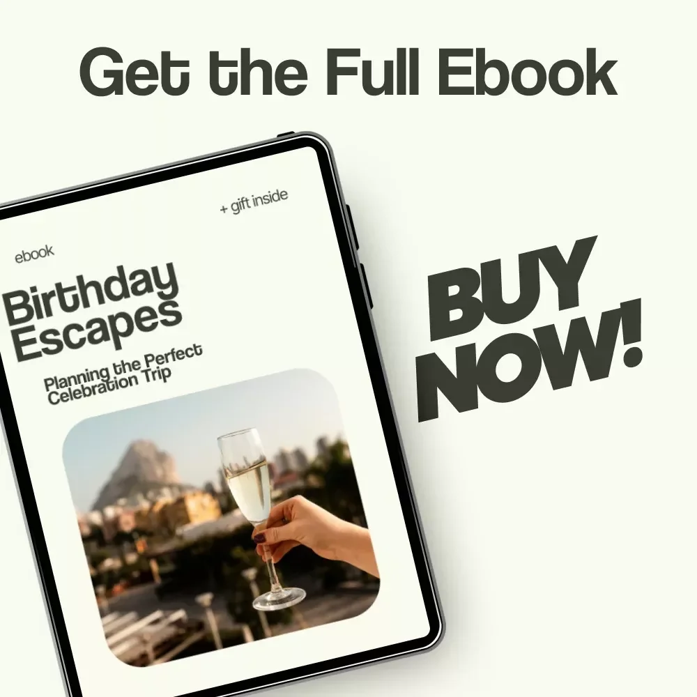 Birthday Escapes: Planning the Perfect Celebration Trip – How to Plan a Birthday Trip eBook Guide, Travel Planning Checklist, Birthday Vacation Planner