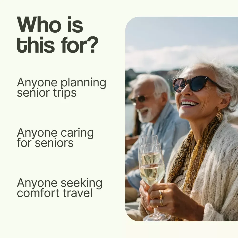 Checklist: How to Plan a Trip for Seniors – Easy Travel Planning Guide, Senior-Friendly Vacation Organizer, Stress-Free Travel Checklist