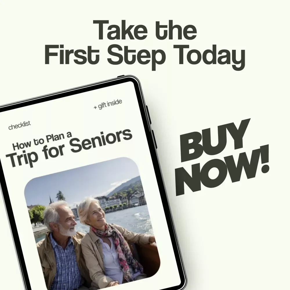 Checklist: How to Plan a Trip for Seniors – Easy Travel Planning Guide, Senior-Friendly Vacation Organizer, Stress-Free Travel Checklist