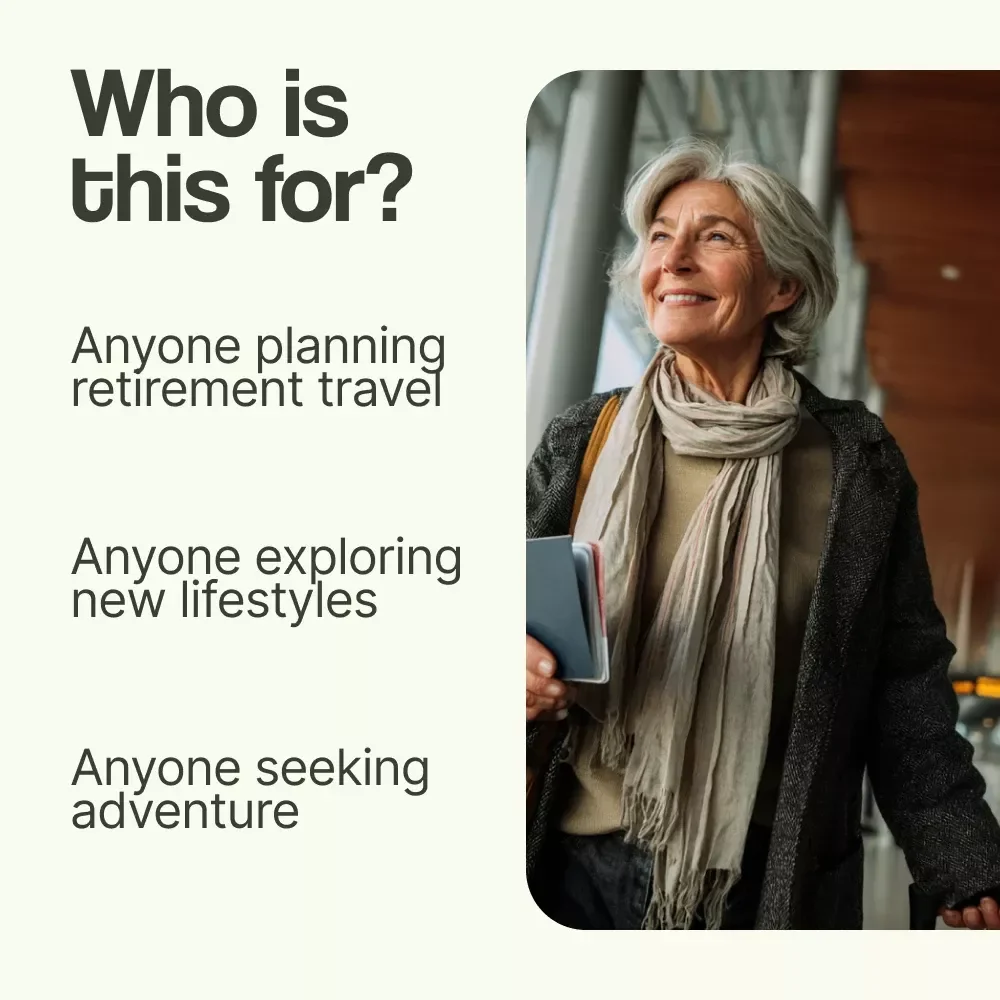 Golden Adventures: Your Guide to Traveling After Retirement – How to Travel After Retirement eBook, Retirement Travel Guide, Digital Download for Senior Explorers