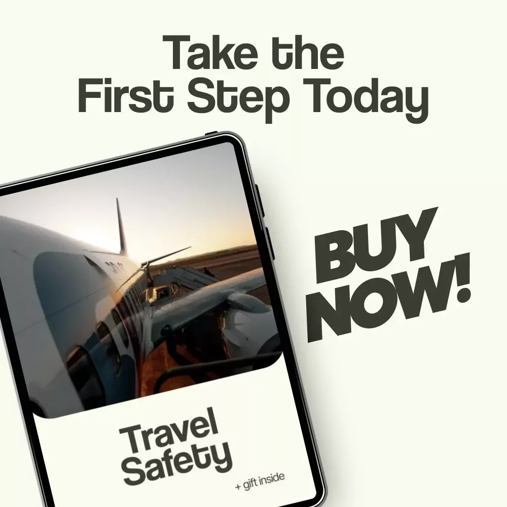 Travel Safety Checklist – Ultimate Printable Guide with Essential Travel Safety Tips for Smart & Secure Trips, Digital Download