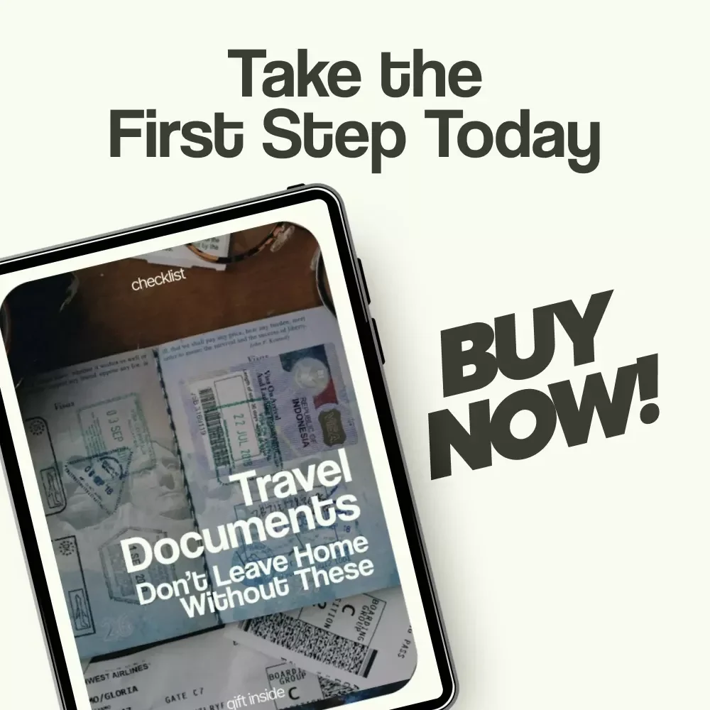 Travel Documents Checklist: Don’t Leave Home Without These – Ultimate Travel Documents Checklist for Stress-Free Trips, Printable Travel Planner & Digital Download