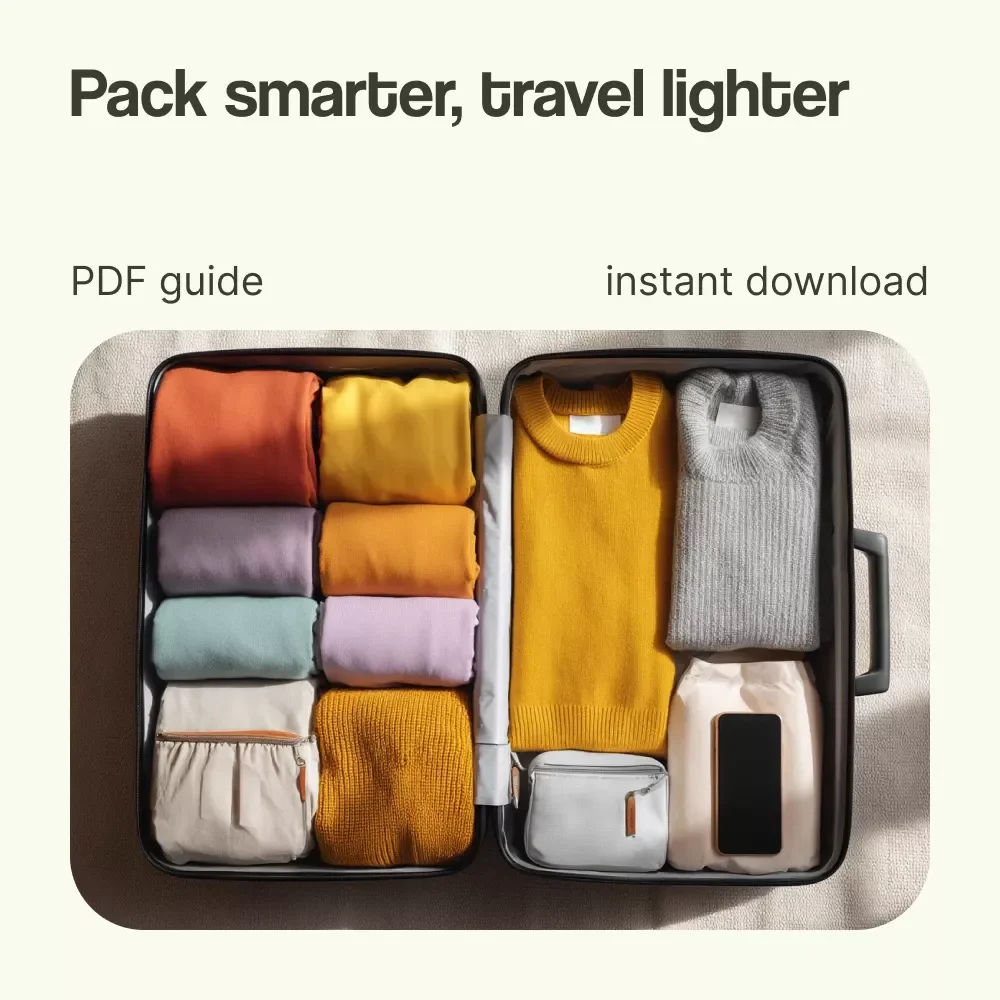 Carry-On Conqueror: The Smart Traveler’s Guide to Packing Light – How to Pack Carry On Only Travel Guide, Minimalist Packing eBook, Smart Travel Checklist