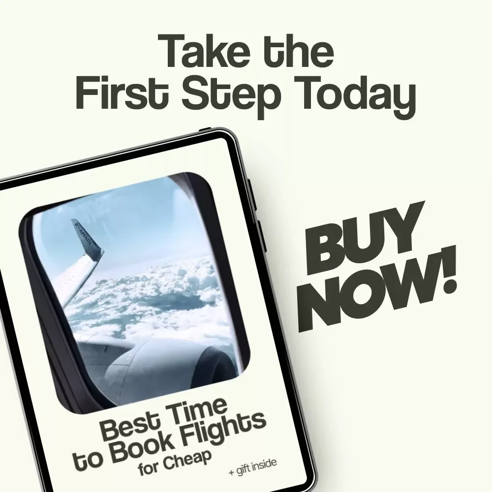 Checklist: Best Time to Book Flights for Cheap | Travel Savings Guide, Budget Travel Planner, Cheap Flight Booking Tips, Instant Digital Download