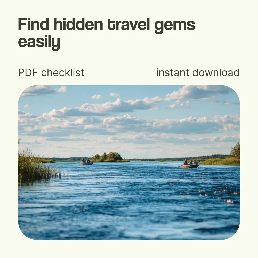 Fun & Foolproof Checklist for Finding Underrated Travel Destinations | Easy Guide on how to find underrated travel destinations & hidden gems