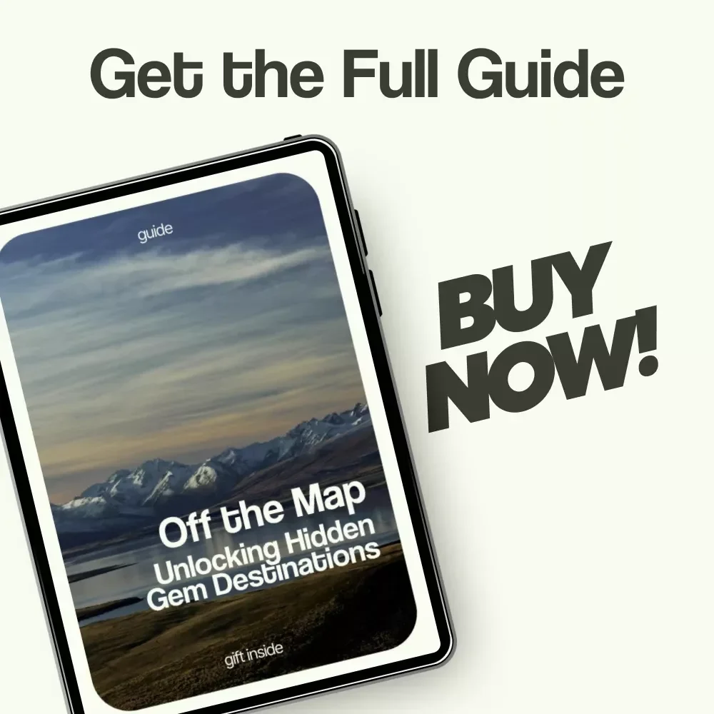 Off the Map: Unlocking Hidden Gem Destinations | How to Find Hidden Gem Destinations Travel Guide, Digital Download eBook for Curious Explorers & Smart Travelers