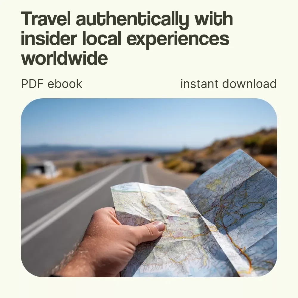 Wander Like a Local: Your Insider’s Guide to Traveling Off the Tourist Map | How to Travel Like a Local eBook, Authentic Travel Guide, Hidden Gems & Local Experiences