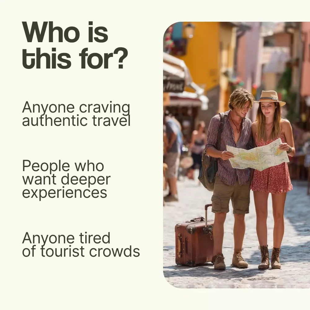 Wander Like a Local: Your Insider’s Guide to Traveling Off the Tourist Map | How to Travel Like a Local eBook, Authentic Travel Guide, Hidden Gems & Local Experiences