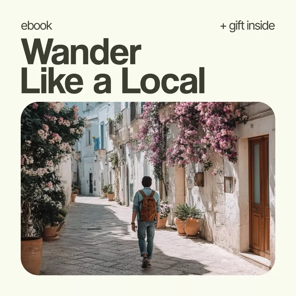Wander Like a Local: Your Insider’s Guide to Traveling Off the Tourist Map | How to Travel Like a Local eBook, Authentic Travel Guide, Hidden Gems & Local Experiences