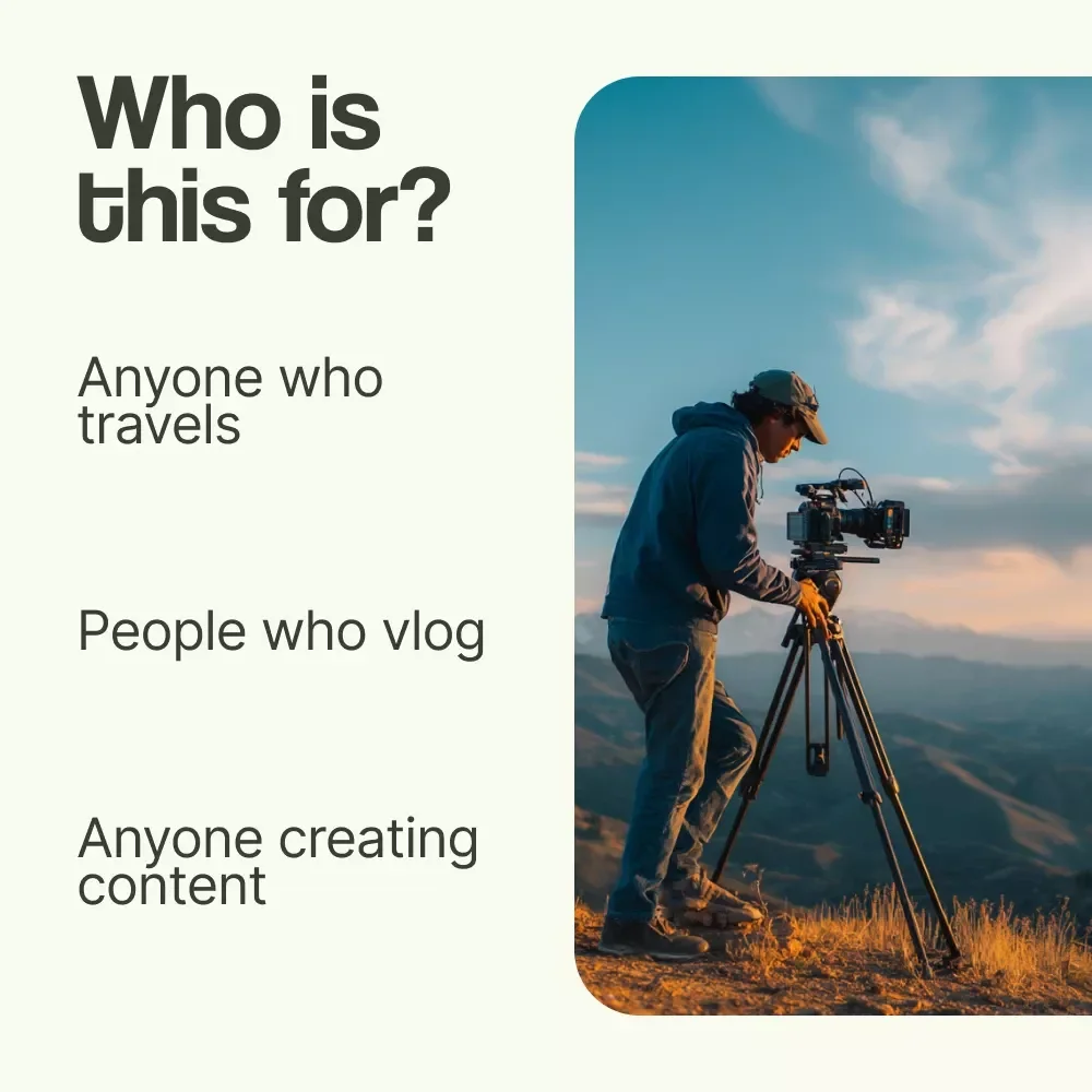 The Ultimate Travel Video Checklist | How to Film Travel Videos Guide, Cinematic Travel Vlog Planner, Content Creator Shot List & Editing Workflow
