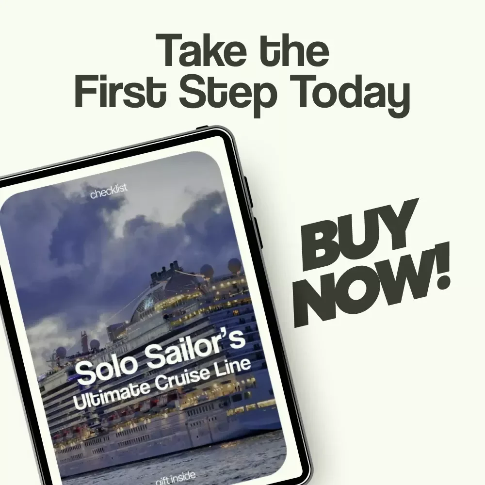 Solo Sailor’s Ultimate Cruise Line Checklist – Best Cruise Lines for Solo Travelers Digital Guide, Solo Travel Planner, Cruise Comparison Checklist
