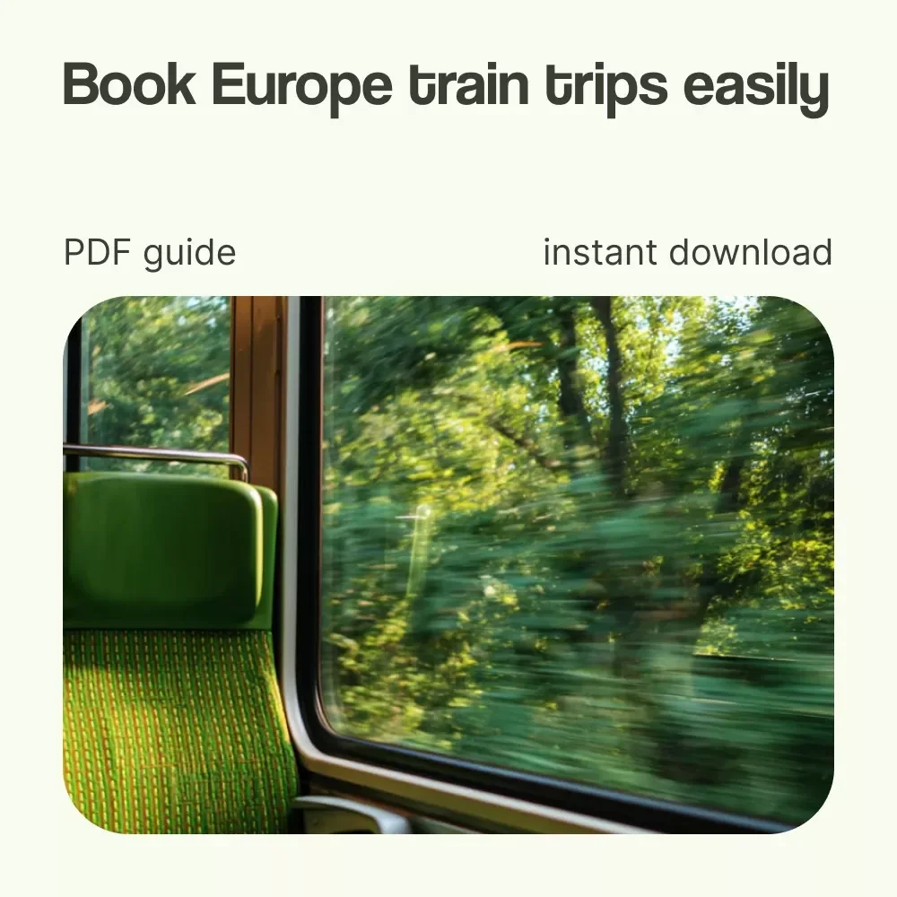 The Smart Traveler’s Guide to Booking Train Trips in Europe | How to Book a Train Trip in Europe eBook, Europe Rail Travel Guide, Train Travel Planner Download
