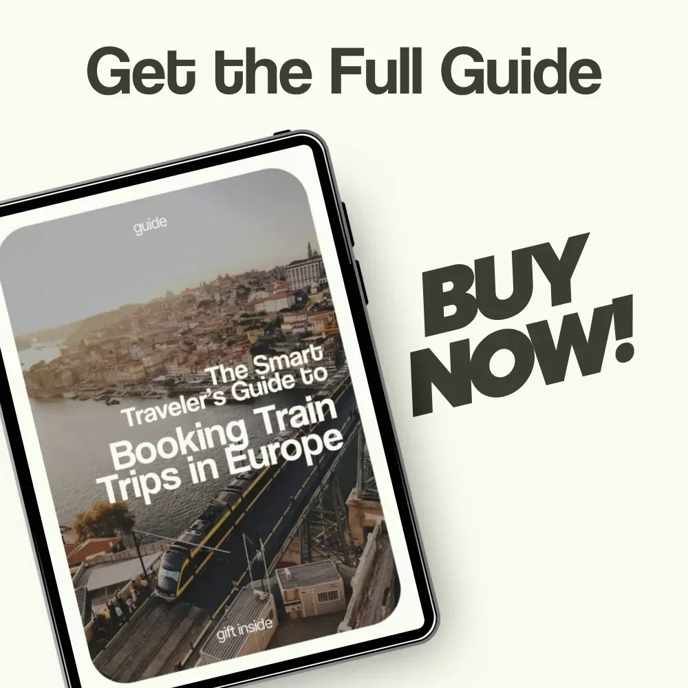The Smart Traveler’s Guide to Booking Train Trips in Europe | How to Book a Train Trip in Europe eBook, Europe Rail Travel Guide, Train Travel Planner Download