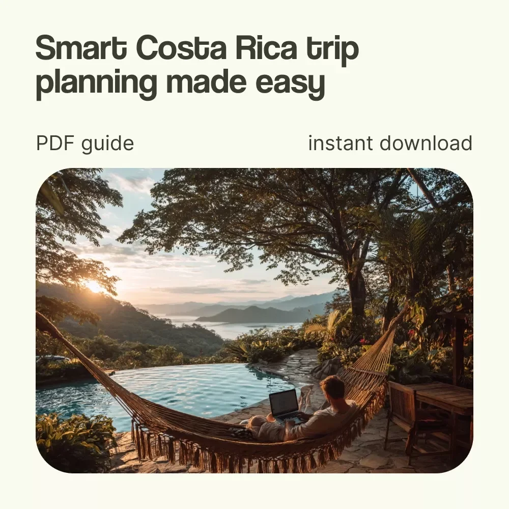Pura Vida Planning: Your Smart Guide to Exploring Costa Rica – How to Plan a Trip to Costa Rica Travel Guide, Digital Download eBook, Vacation Planner Checklist