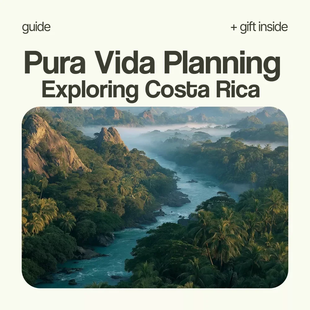 Pura Vida Planning: Your Smart Guide to Exploring Costa Rica – How to Plan a Trip to Costa Rica Travel Guide, Digital Download eBook, Vacation Planner Checklist
