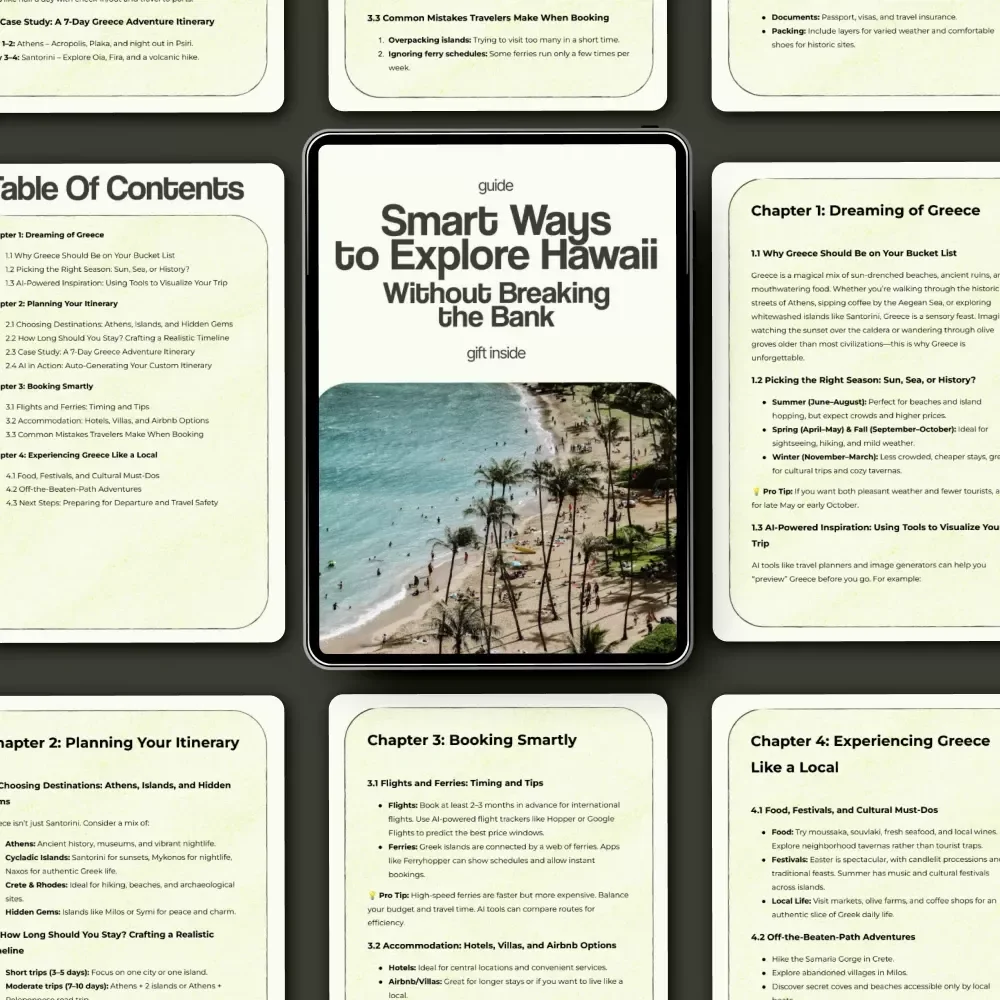 Smart Ways to Explore Hawaii Without Breaking the Bank – Ultimate Guide on how to travel to hawaii on a budget, Affordable Island Travel Tips, Cheap Flights, Budget Stays & Money-Saving Hacks