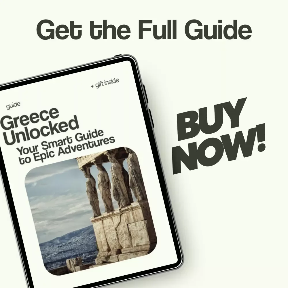Greece Unlocked: Your Smart Guide to Epic Adventures | How to Plan a Trip to Greece Travel Guide, Digital Download Itinerary Planner