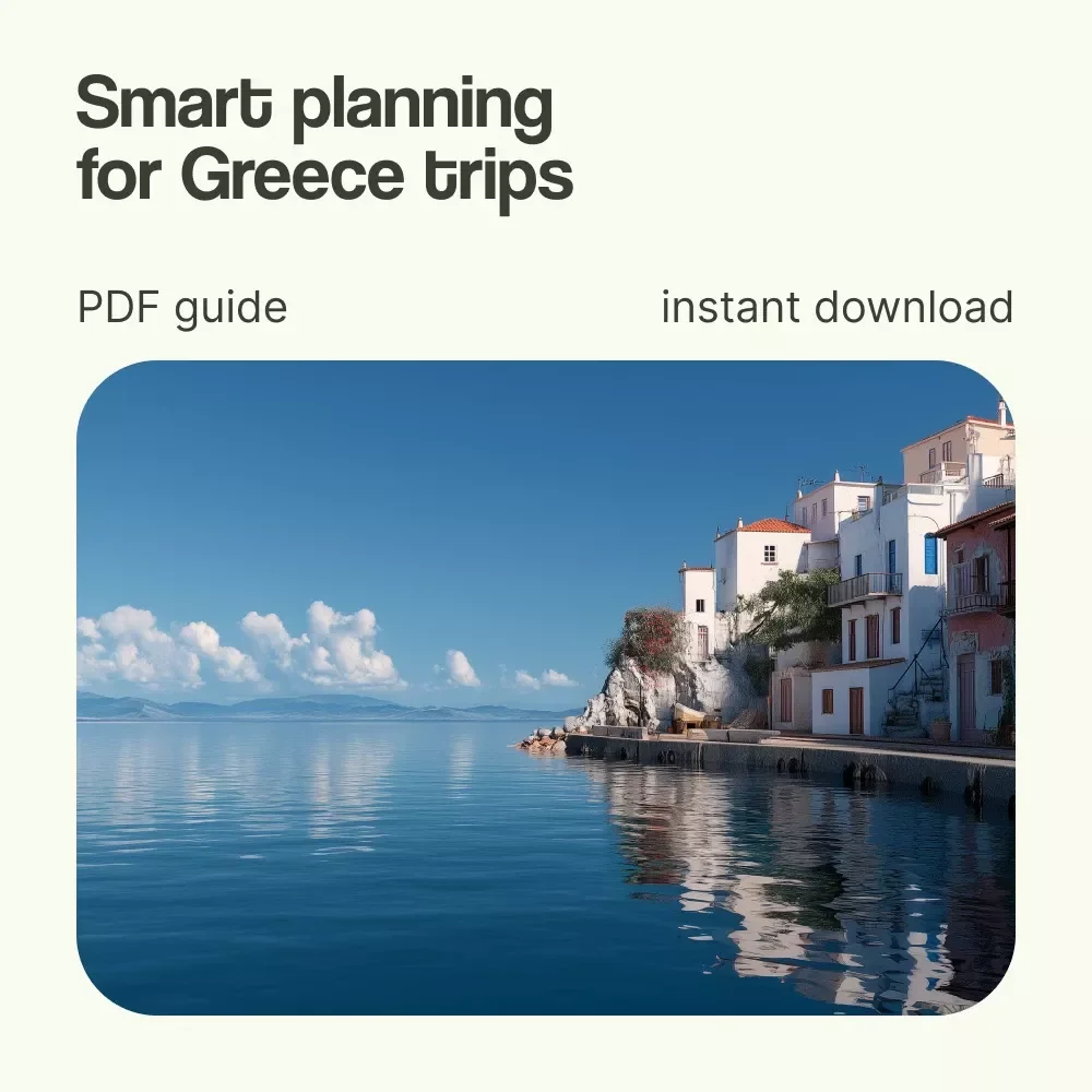 Greece Unlocked: Your Smart Guide to Epic Adventures | How to Plan a Trip to Greece Travel Guide, Digital Download Itinerary Planner