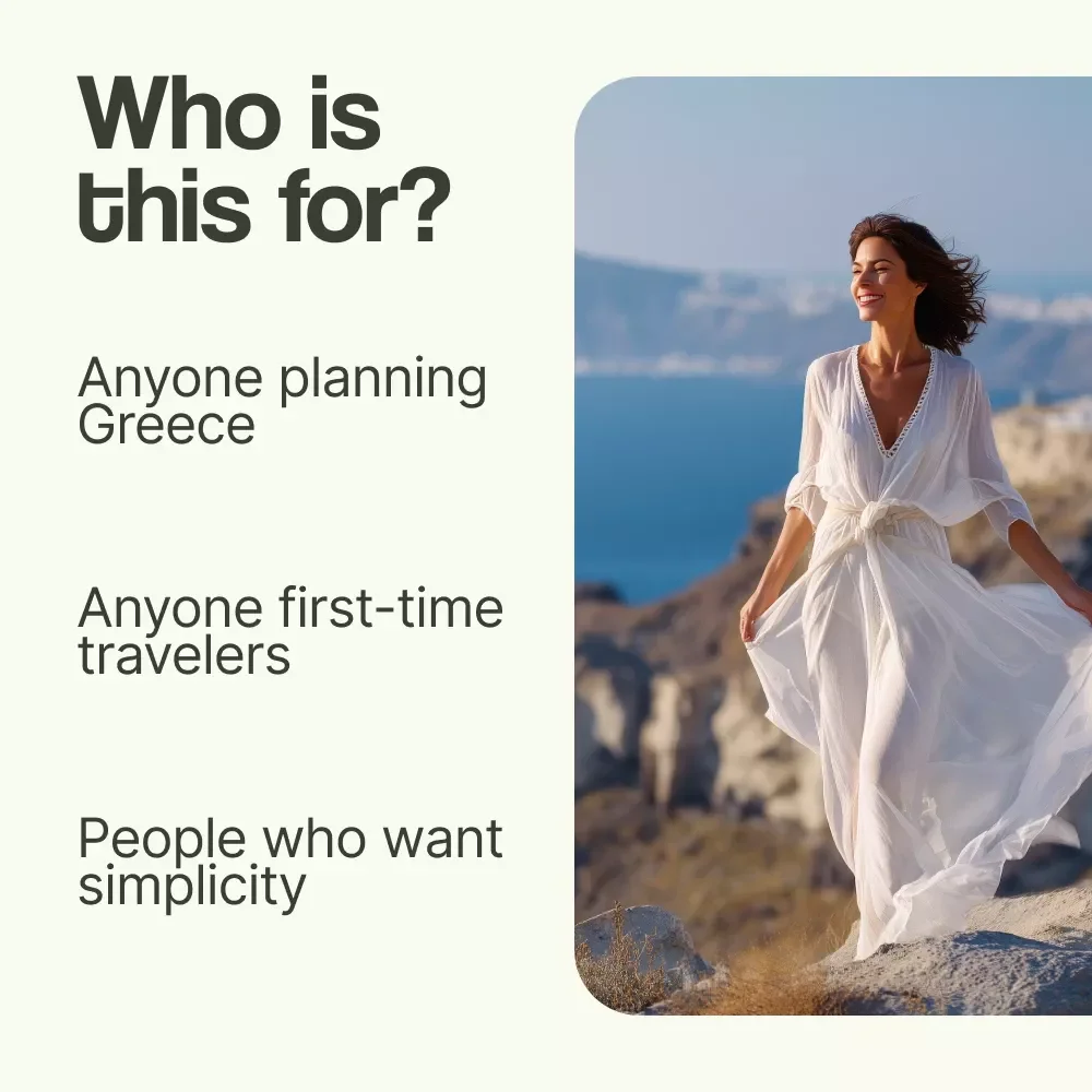 Greece Unlocked: Your Smart Guide to Epic Adventures | How to Plan a Trip to Greece Travel Guide, Digital Download Itinerary Planner