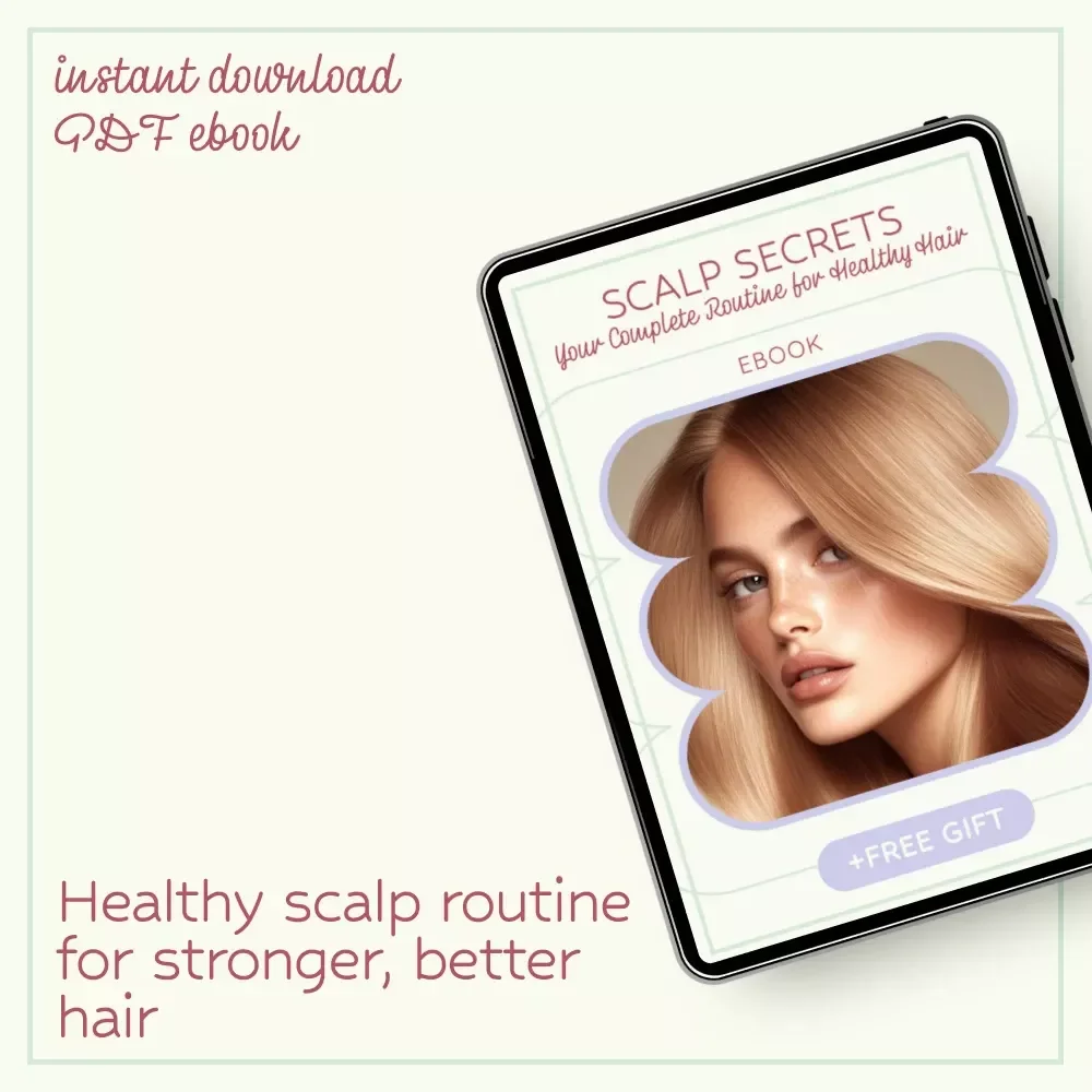 Scalp Secrets: Your Complete Routine for Healthy Hair – Ultimate scalp health routine eBook, Hair Growth Guide, Scalp Care, Digital Download