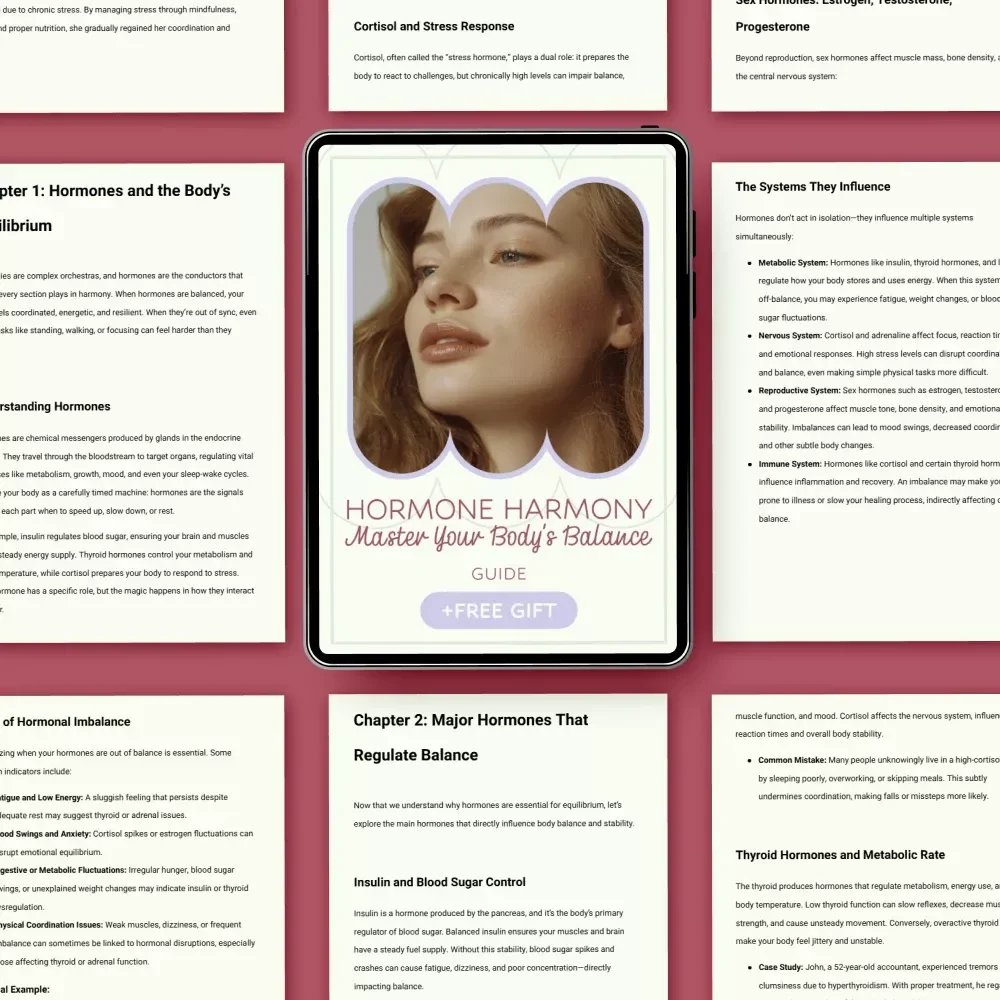 Hormone Harmony: Master Your Body’s Balance – A Complete Guide on how hormones influence body balance for Energy, Metabolism & Wellness