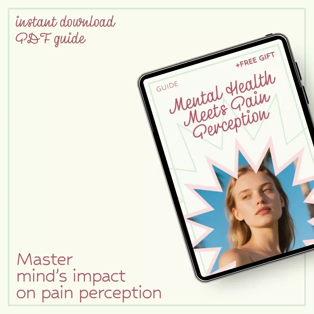 Mental Health Meets Pain Perception: How Mental Health Affects Pain Perception Guide | Digital Download eBook
