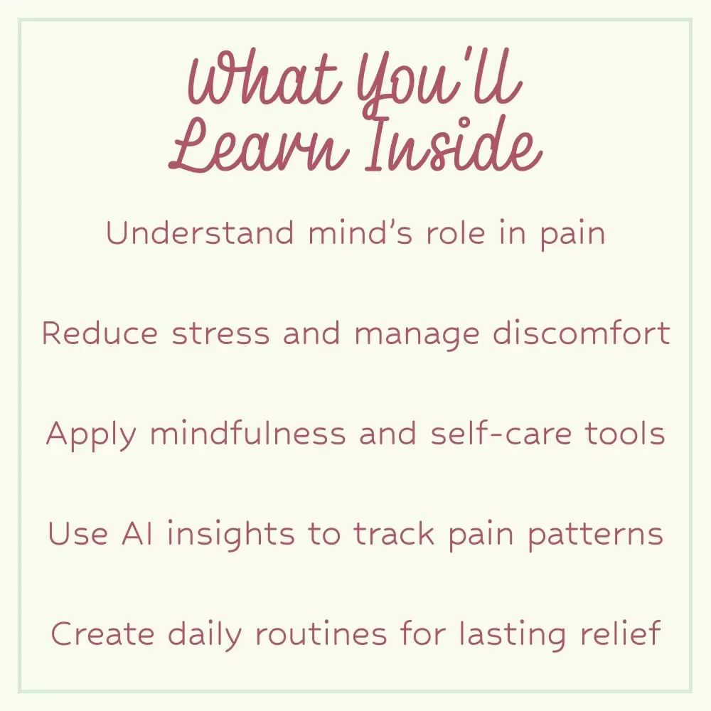 Mental Health Meets Pain Perception: How Mental Health Affects Pain Perception Guide | Digital Download eBook