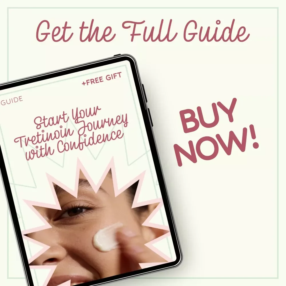 Start Your Tretinoin Journey with Confidence – tretinoin for beginners Guide, Skincare Routine eBook, Acne & Anti-Aging Digital Download